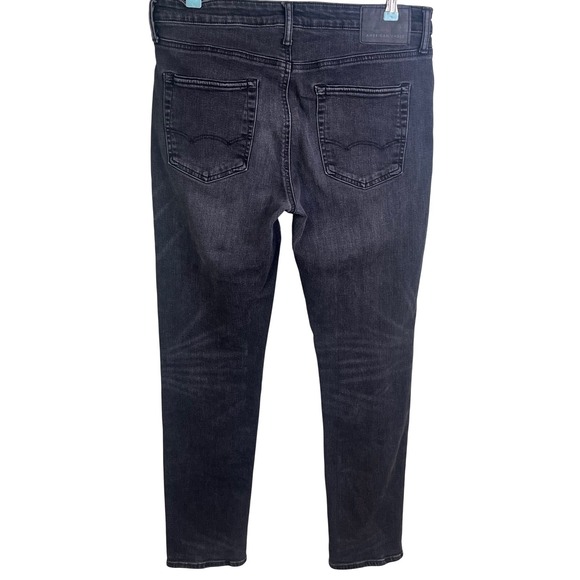 American Eagle Airflex Black Stretch Slim Comfort Jeans 33x32 (34x31) Men's - Picture 3 of 8